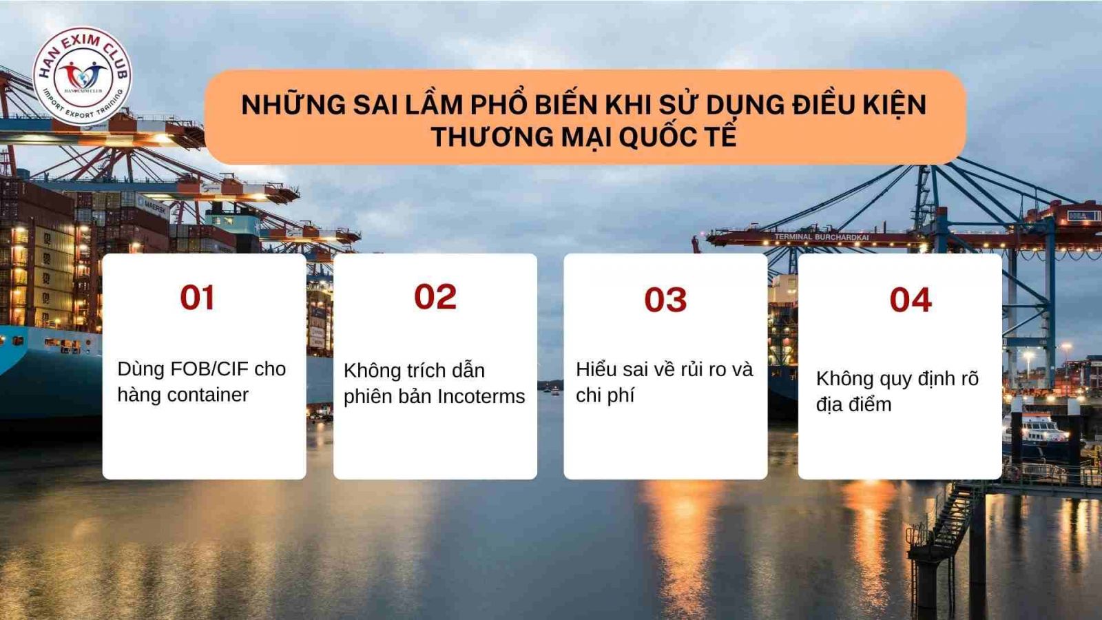 Những sai lầm phổ biến khi sử dụng điều kiện thương mại