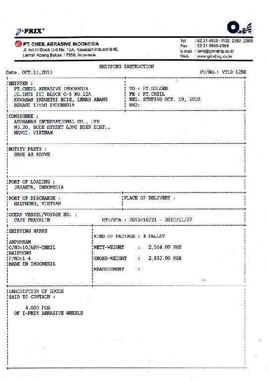 shipping-instruction 