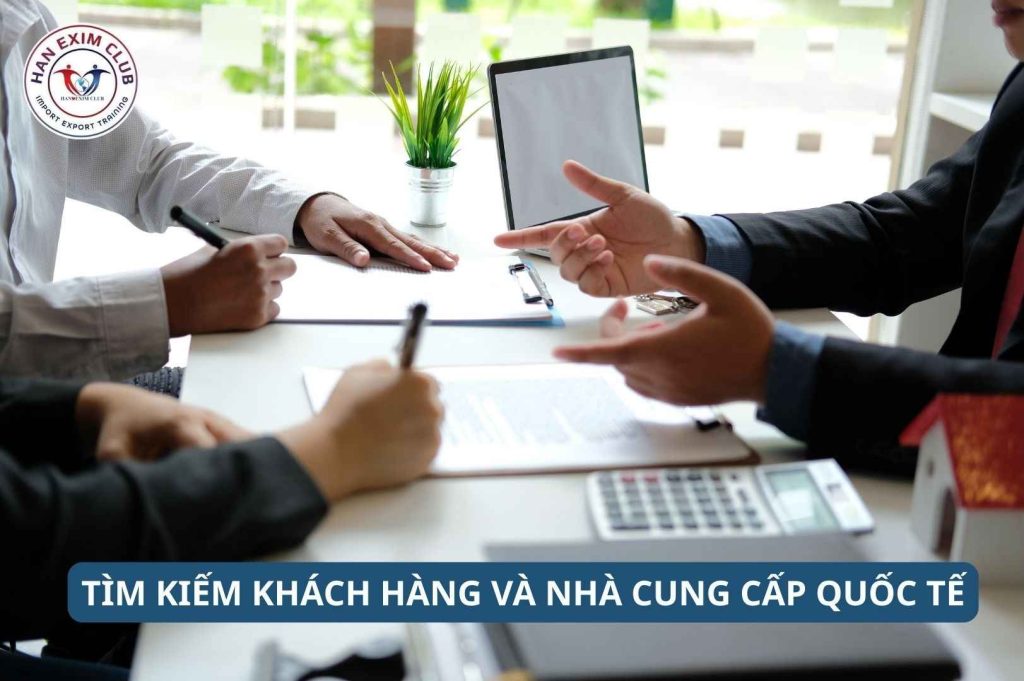 Tìm kiếm khách hàng và nhà cung cấp quốc tế